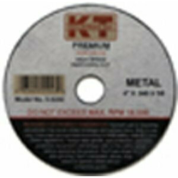 Kt Industries 4-1/2x040x7/8 in. Quick Cut Off Wheel 5-5247